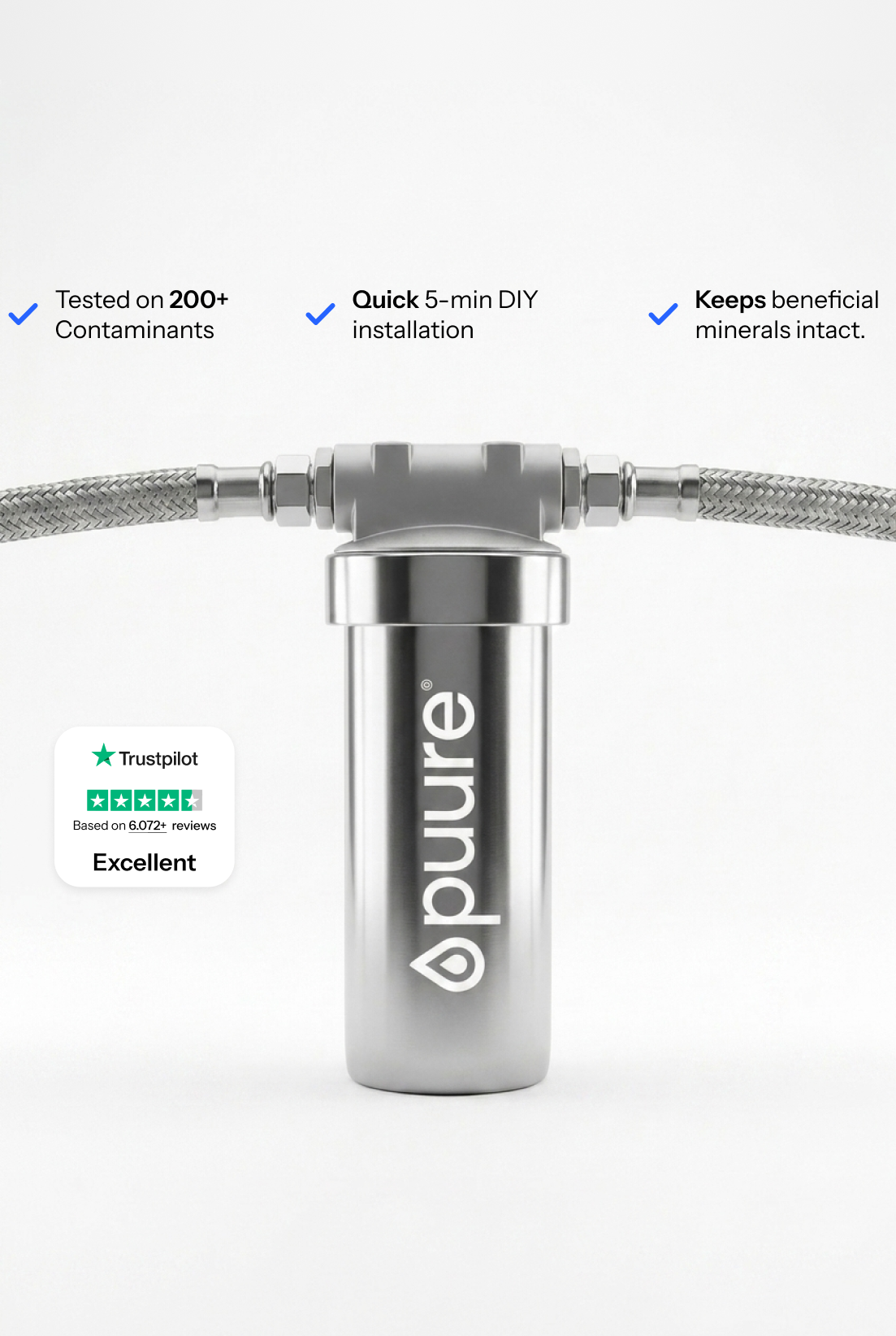 Puure 3.0 Under Sink System: how the under-sink water filter works