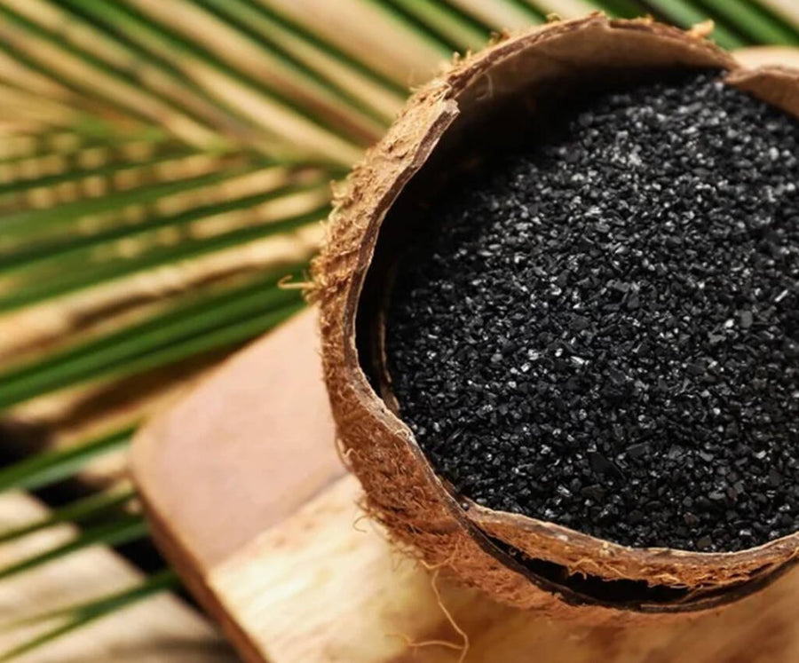 Kokosnøttskall-aktivkull