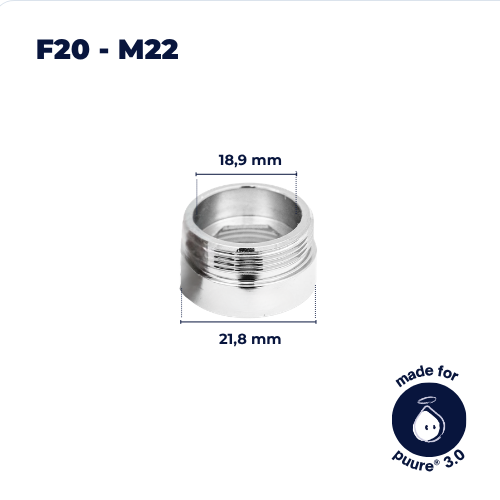 F20–M22 Kranadapter