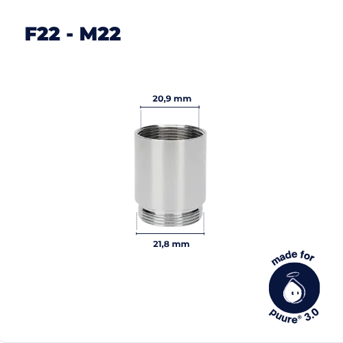 F22–M22 Kranadapter