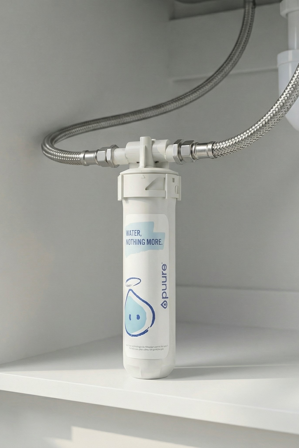 Puure 3.0 Under Sink System, lifestyle photo